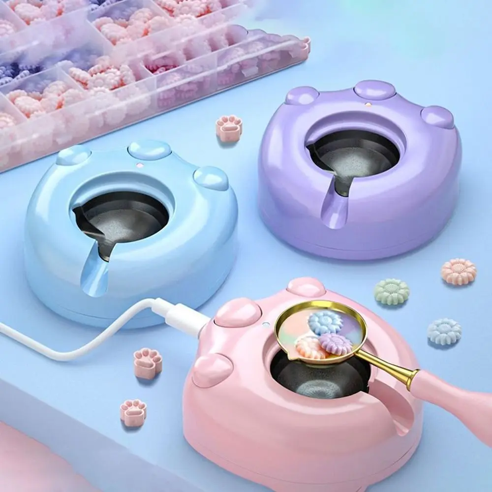 Cute Electric Wax Seal Warmer Cat Claw Shape Multi-Color Wax Sealing Melter Diy Craft Strumento Per Scaldare La Fusione Della Cera A Fusione Rapida