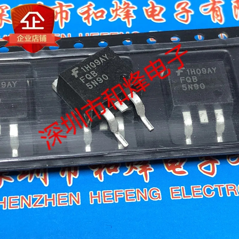 5PCS-10PCS FQB5N90 TO-263 900V 5A NEW AND ORIGINAL ON STOCK