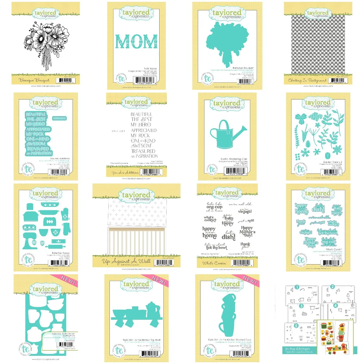 

Happy Mother's Day Kitchen Cutting Plate Metal Cutting Dies Stamps Stencils for Scrapbooking Photo Album Decorative Embossing