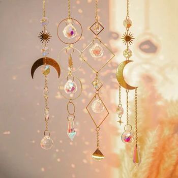 Crystal Moon Sun Catcher 1