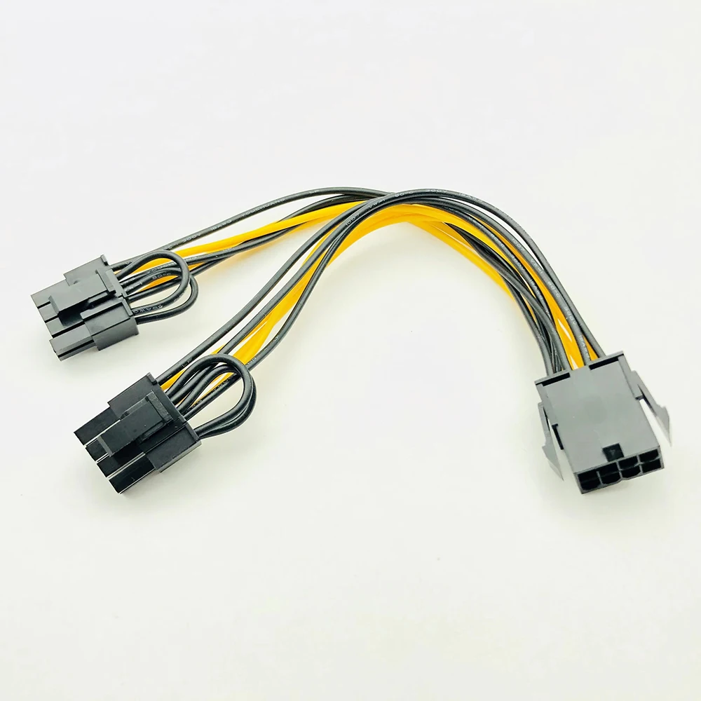 Power Cable For Graphics Card Pcie Pci E 8 Pin Female To Dual 8 Pin 6