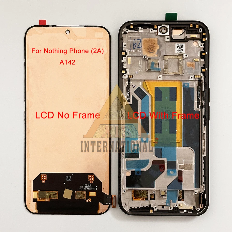 Écran De Rechange Complet Pour Nothing CMF Phone 1 - Assemblage LCD+Numériseur+Cadre (Noir) - Pièce Réparation
