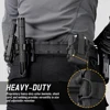 Handcuffs Holster Open Top Handcuff Pouch Shackles Holster Molle Handcuff Case Small Pockets Cuff Pouch for Duty Belt 4