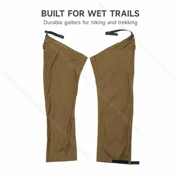 3F UL GEAR Waterproof Hiking Gaiters Ultralight Rain Snow Mud Debris Protection Trail Leg Covers Trekking Camping 3FULGEAR 5
