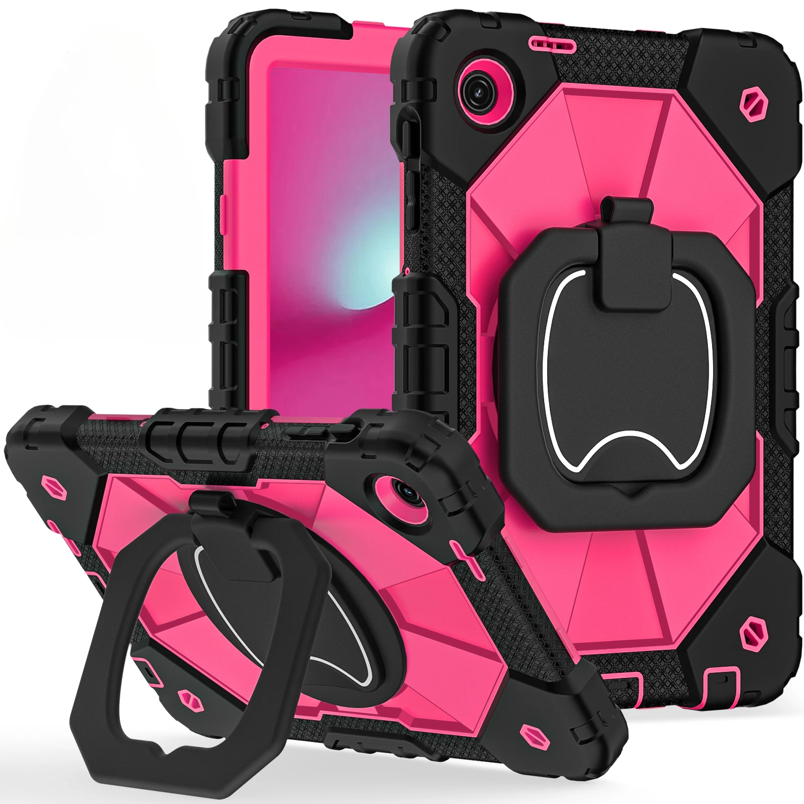 Ultimate Shockproof Rugged Tablet Case with 360° Rotating Handle Stand and Heavy Duty Protection