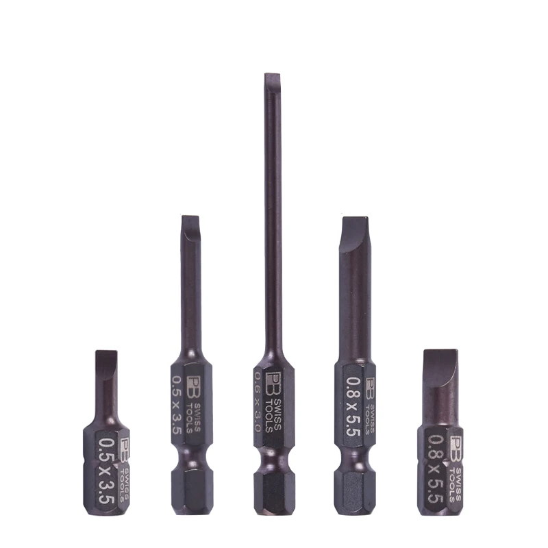 PB-Swiss-Tools-1-4-Precision-Screwdriver-Bit-Set-With-Nano-coating-for ...