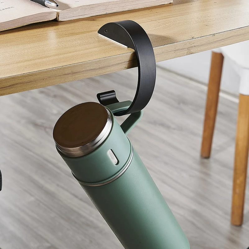 Student Portable Bag Hook Table Sided Bag Metal Rack Handbag Backpack Hanger Holders Table Hook Office Desk Accessories desk storage hook purse bag hook bag hook