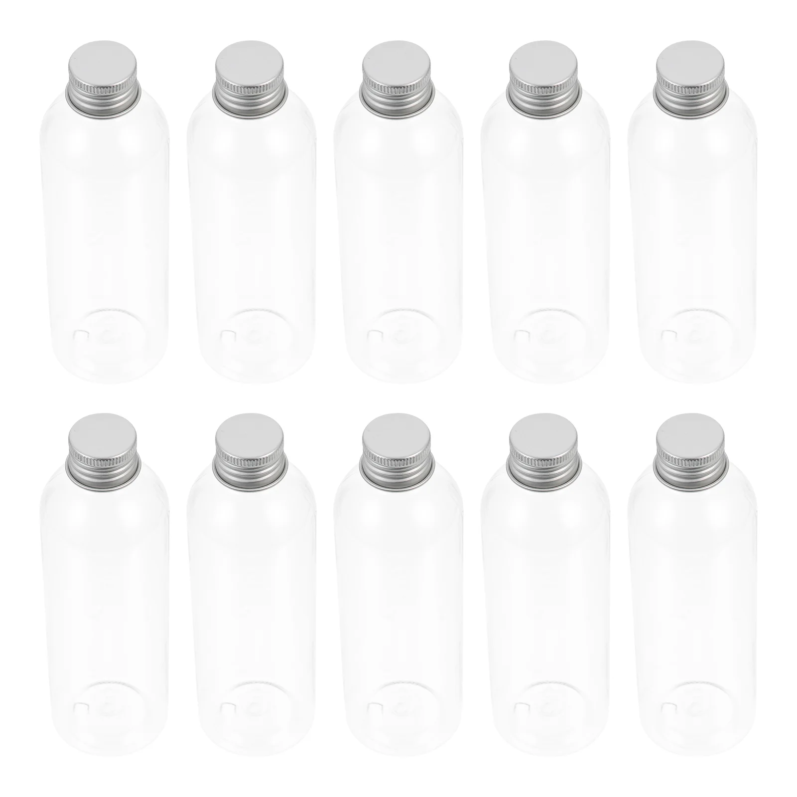 

Household Juice Bottles Multi-Function Plastic Bottles Convenient Empty Bottles Aluminum Cap Beverage Bottle Juice Bottle