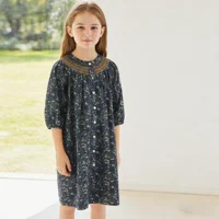 Collection Boutique Eden AS 2026SS : Robes et Jupes Fleuries Smockées pour Filles, Chemises Blanches et Shorts Bleu Marine pour Garçons 4