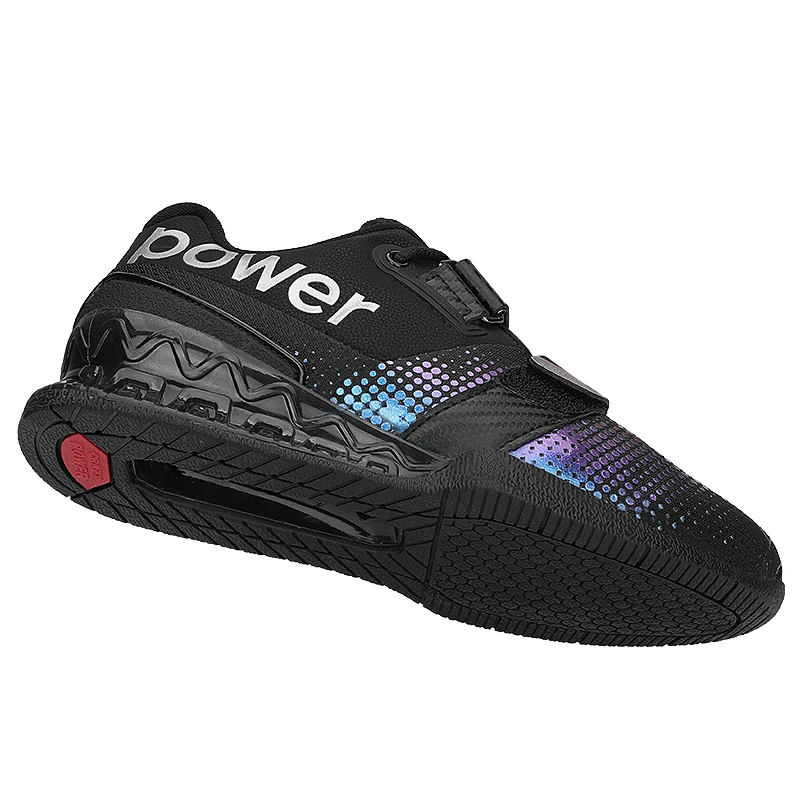 

Professional Men's Power Weightlifting Shoes Indoor Fitness Training Shoes Non Slip Squatting Weightlifting Shoes V63-2099