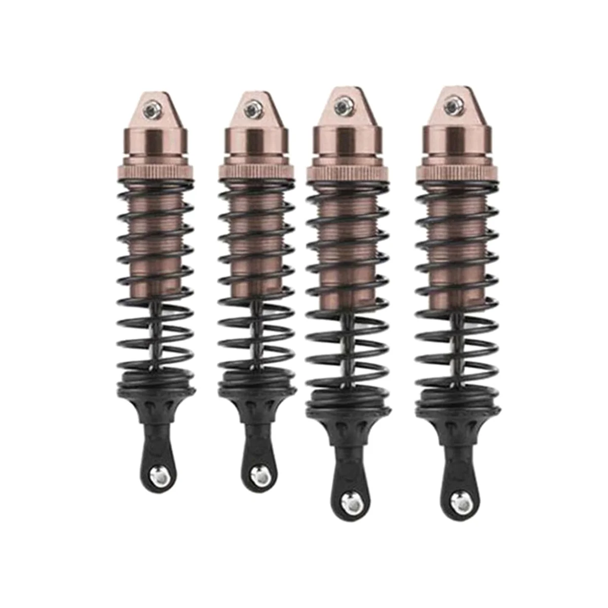 

Передние и задние удары на радиоуправлении для Traxxas Slash 4X4 727 1/10, модель автомобиля на радиоуправлении, амортизатор-титановый цвет SLA014 SLA015