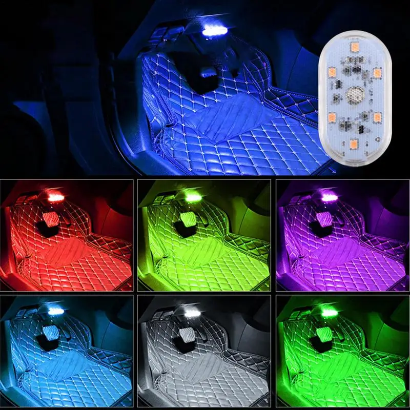 

Car Ambient Light Interior Ambient LED Light Strip Car Lights Colorful Soft Ambient Atmosphere Light Lamp support Car ACcessery