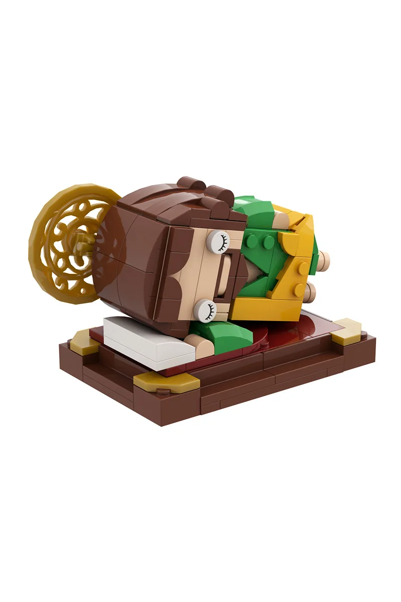 MOC St. Joseph Baustein Schlafen Saint Joseph Pate Der Kirche Action Figur Ziegel DIY Spielzeug Erwachsene Geschenk – Detail 1