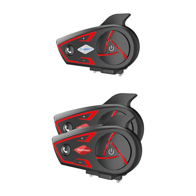 Motorcycle Helmet Headset Cycling Accessories Noise Cancellation for Full Face Helmet Motorbike Intercom Communication System