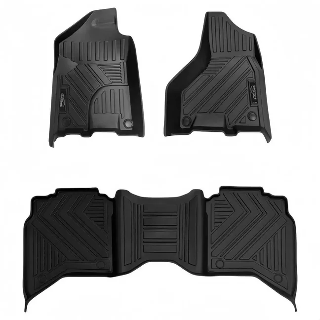 Alfombrilla 3D TPE para conductor de mano izquierda para Dodge Ram 1500 2014-2019, revestimiento para suelo de coche, bandeja, almohadilla para pies, alfombra, accesorios para automóviles