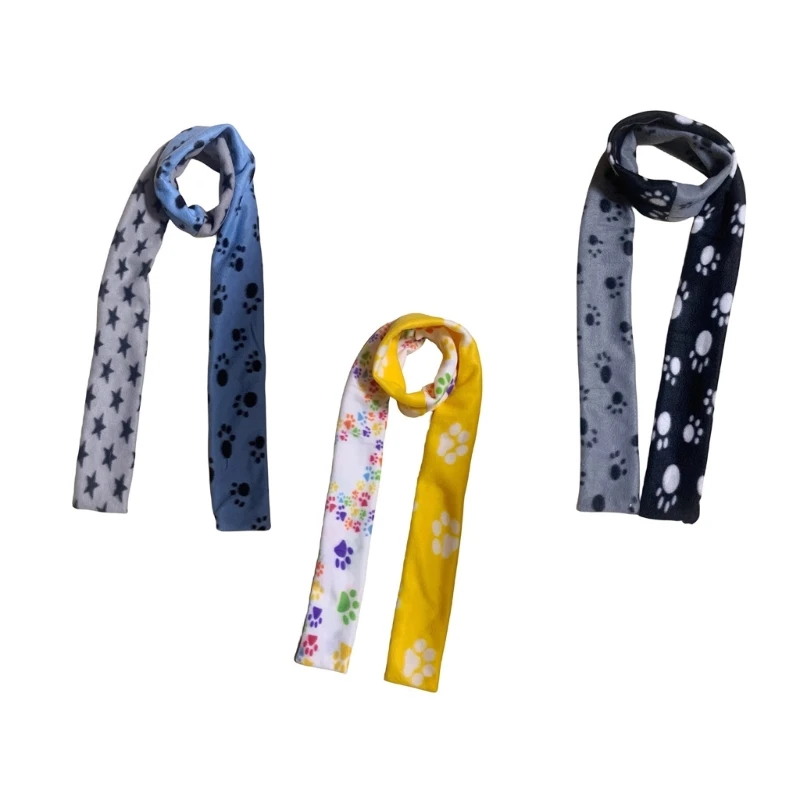 

Теплый и милый плюшевый шарф с лапами животных для детей, толстый зимний шарф для взрослых