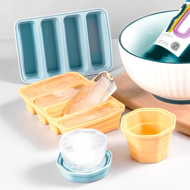 China 24 Cavity Silicone Ice Cube Tray with cover Manufacturer and Supplier