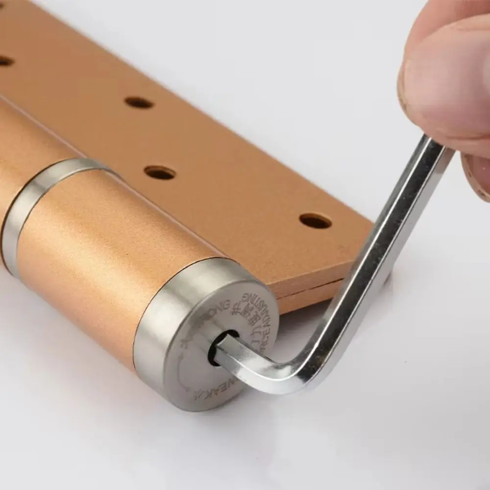 Silent Close Hydraulic Adjustable Hinge Invisible Mounting Folding Automatic Door Closing Device Adjustable Furniture Fittings