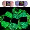 50g Mohair Yarn Luminous Yarn Hair Mink Wool Grow in the Dark Yarn Hand-knitted Sweater Threads for Knitting Yarn for Crochet 1