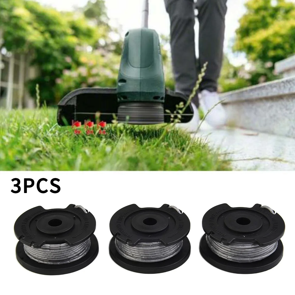 3er-Pack Trimmerspulen-Ersatzspulen für Bosch Spool Coil Easygrasscut 18V für Easygrasscut 23 F016800569 – Detail 6
