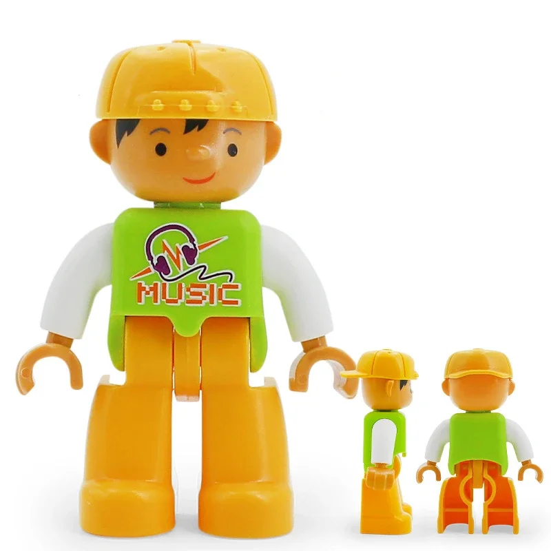 Deluxe City Action Figures Family Playset - Building Block Toys