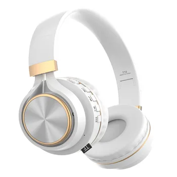 Portable Head Mounted Wireless Blueteeth Headphones Lightweight Foldable Headphone For Sport For Earbuds Noise Cancellation 4