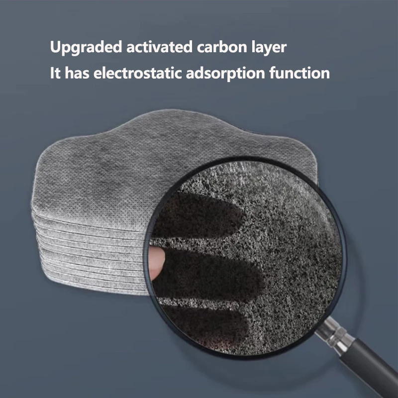 Activated Carbon Particle Filter Cotton For 8016/3200 Dust Mask Respirator
