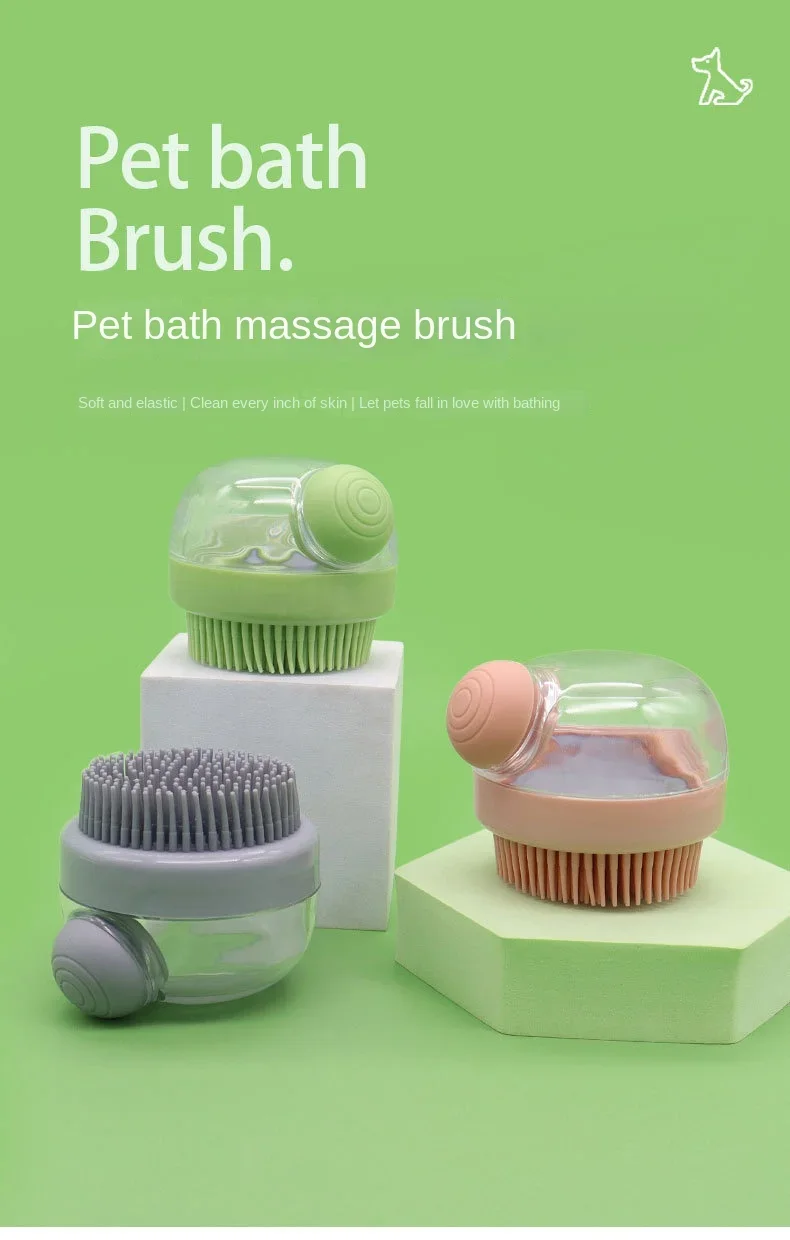 Popular Supplies dog bath brush image 1
