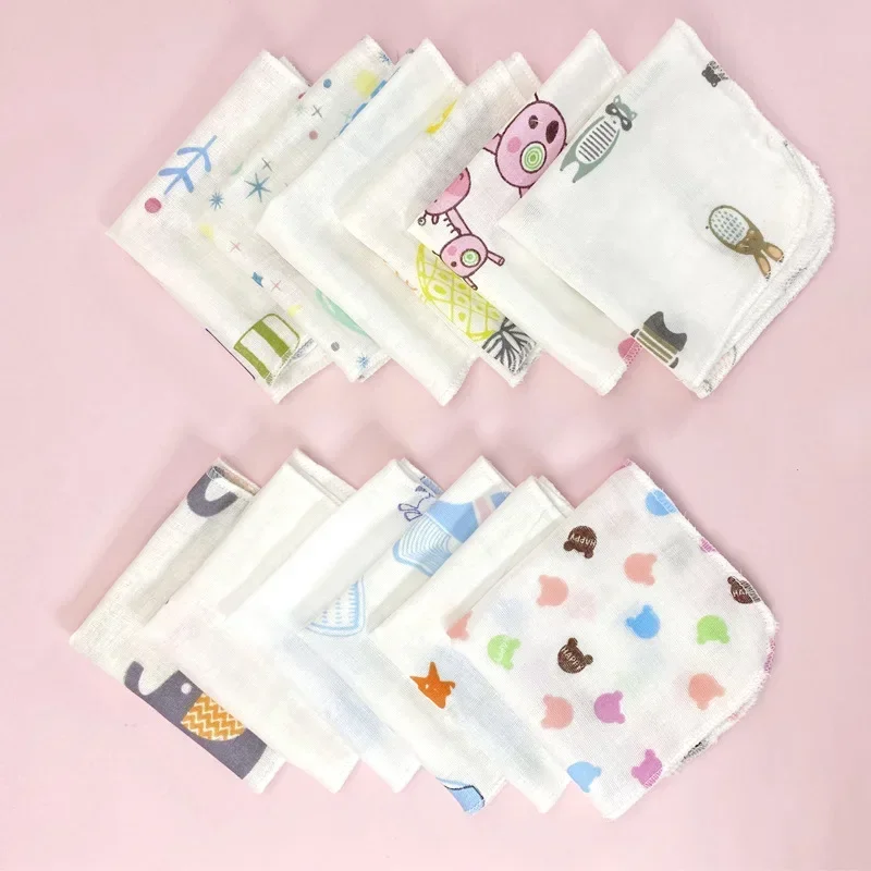 Random 1pcs 20x20cm Muslin Cotton Soft Baby Towels Baby Face Towel Handkerchief Bathing Feeding Face Washcloth Wipe Burp Cloth bath towel cotton towel baby towel muslin towel muslin burp cloth muslin feeding towel square towel