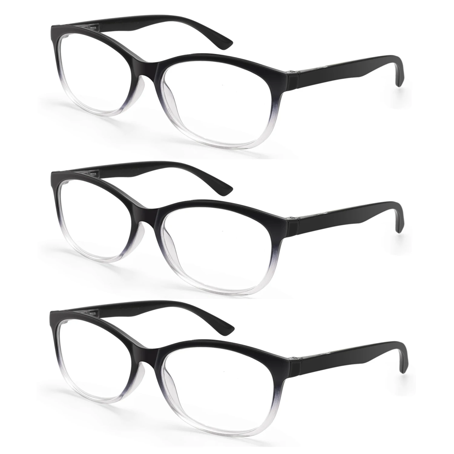 Elegant Simple and Stylish Geometric Glasses with Transparent Lenses
