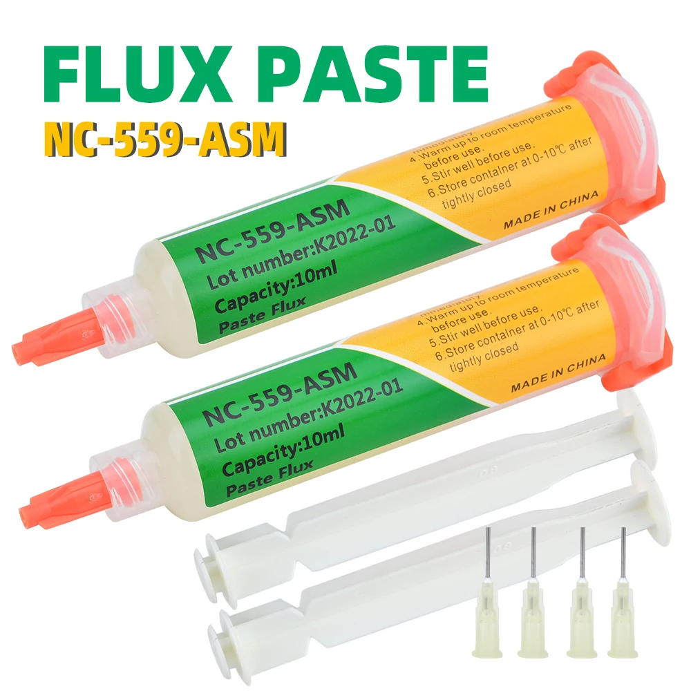 Soldering Paste Nc 559 Asm Solder Flux Paste 559 10cc Flux