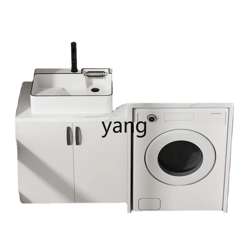 

Yhl Laundry Tub Sweeper Base Station Wash Wardrobe Customized All-in-One Cabinet Wash Basin Cabinet