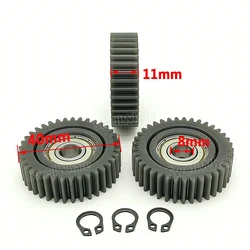High - Performance E - Bike Planetary Gears with 608Z Bearings for Folding Bicycle Hub Motor - Nylon 37T Gear System (3pcs 37T)