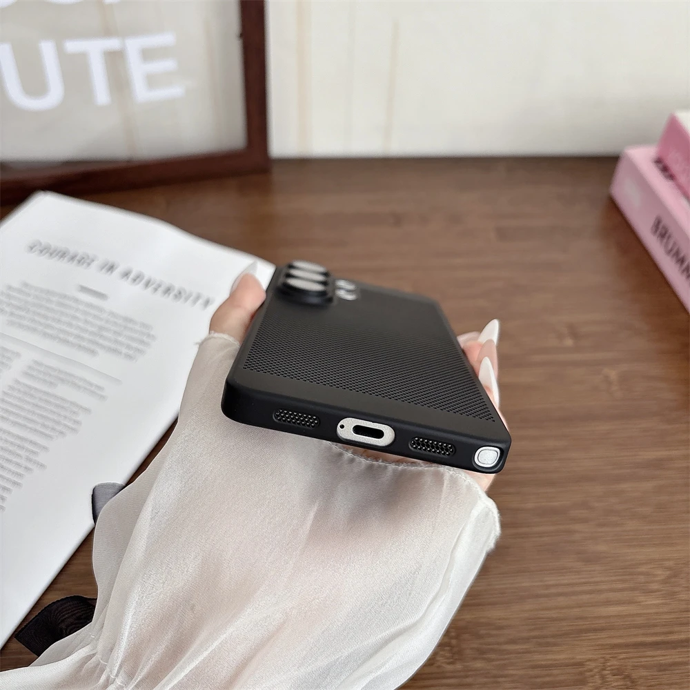 Slim Breathable Heat Cooling Phone Case - Bumper Back Cover