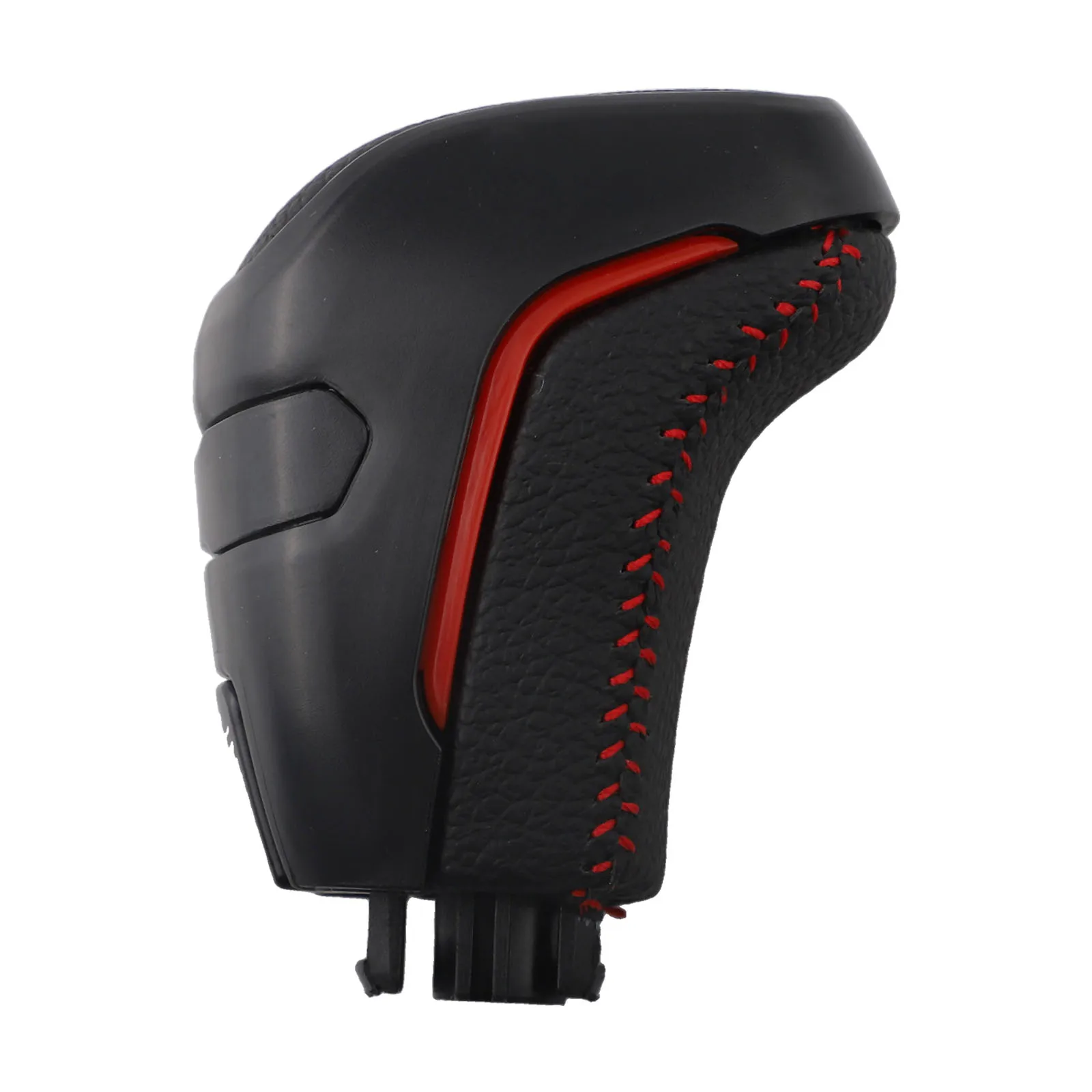 Precision Fit Gear Shift Knob for Toyota For Tacoma For TRD PRO Modern Black Design with Red Stitching