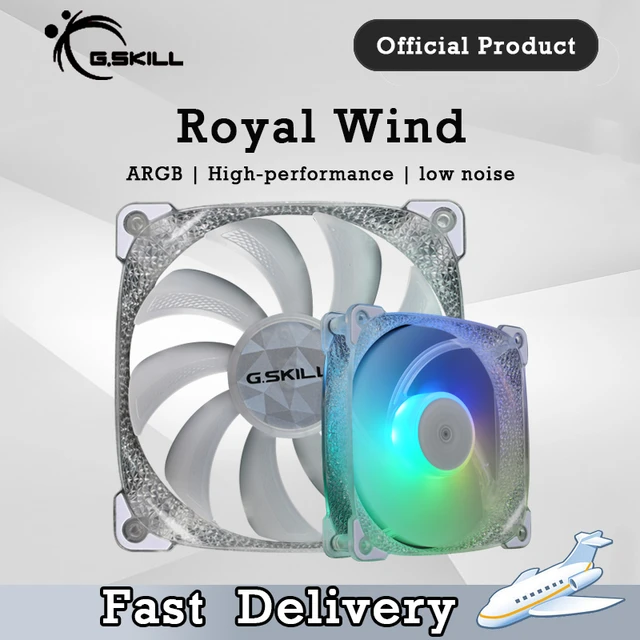 G.SKILL-Ventilateur de refroidissement RGB 120mm pour PC gamer, kit de  coque d'ordinateur, refroidisseur, vitesse 12cm, ARGB 12V - AliExpress