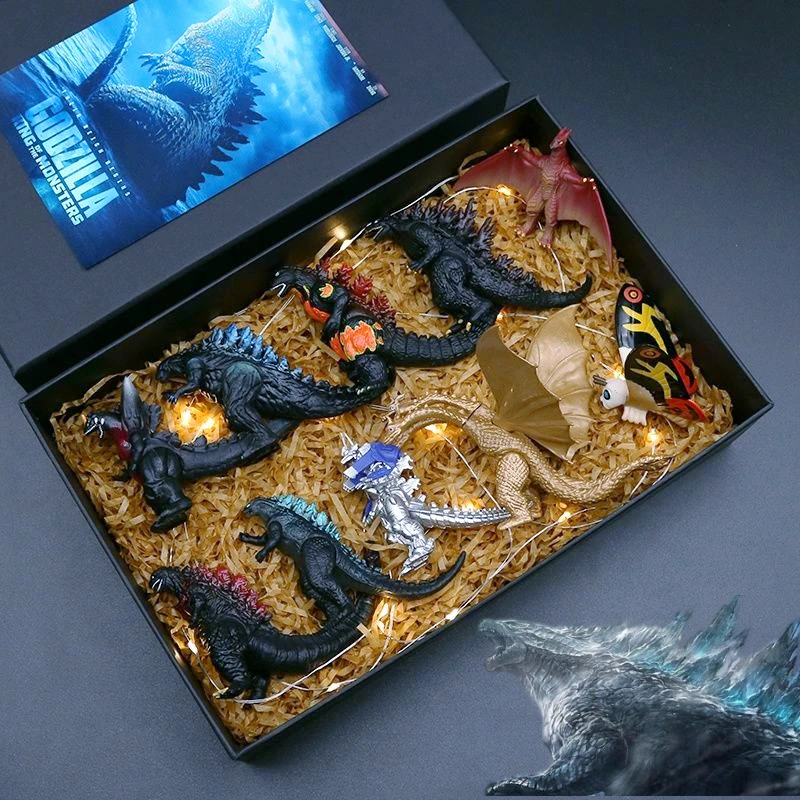 12 шт./набор, экшн-фигурки героев фильма «Годзилла»