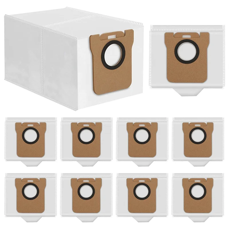 Vacuum Cleaner Bags for L10S Ultra L10 Ultra X10 + Robot Vacuum Cleaner Replacement Bag Accessory Set