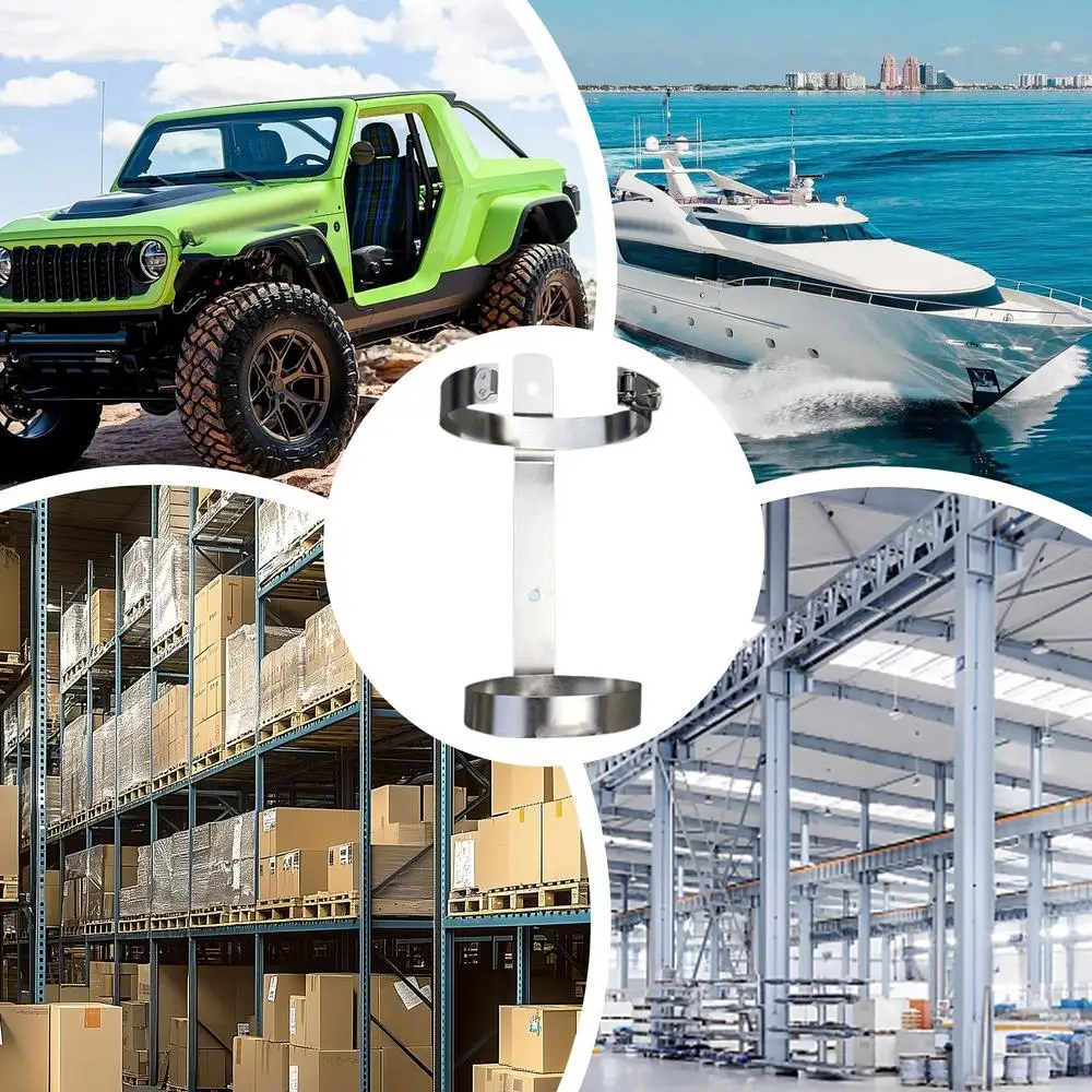 Fire Extinguisher Mount For Boat Fire Extinguisher Heavy Duty Bracket Forklift Mount Warehouses Factories Rustproof Hardware