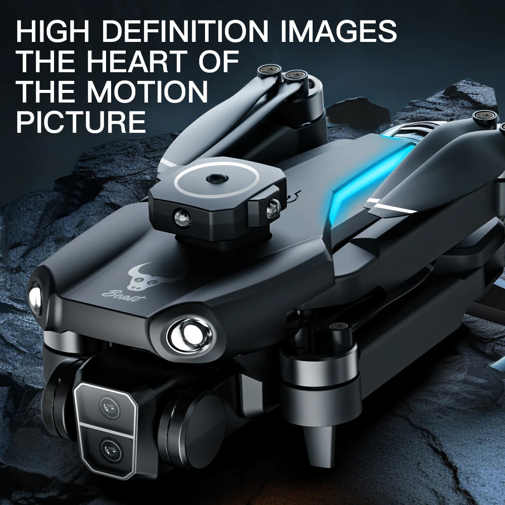 SG109 프로 미니 드론 8k 전문 HD 카메라, 장애물 회피 항공 사진, 브러시리스 모터, 접이식 쿼드콥터, 어린이 장난감