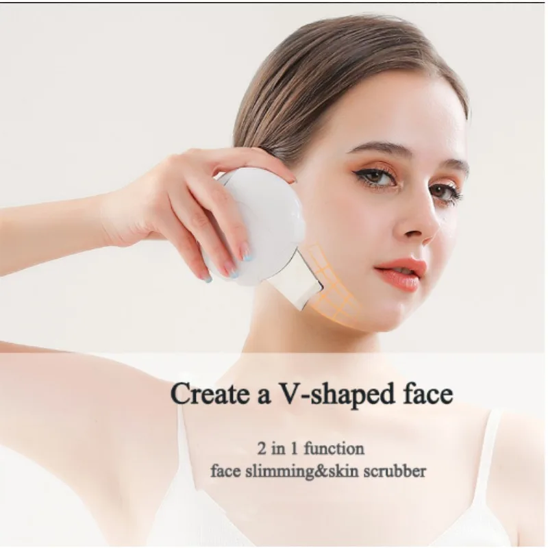 Vibratory Silicone Beauty Instrument Exfoliating Facial Cleanser Dead Skin Scrub Ion Exfoliating Beauty