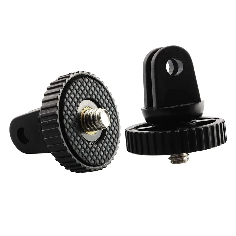 1/4" Tripod Adapter Mount For GoPro Hero 13 12 11 10 9 8 7 6 5 4 SJCAM SJ4000 AKASO Insta360 DJI Osmo Action Camera Accessories