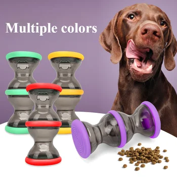 Pet leaky food toy dog rolling leaky food toy ABS wear-resistant bite puzzle training 4