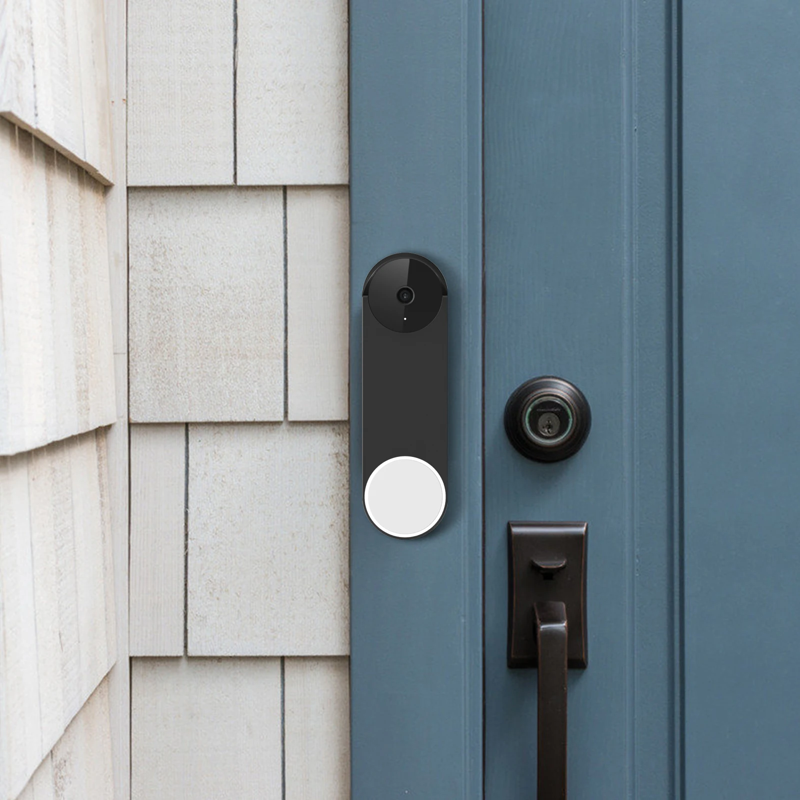 Doorbell Protective Cover Suitable For Google Nest Doorbell (Battery) Silicone Protective Case Waterproof For Doorbell Protective Cover