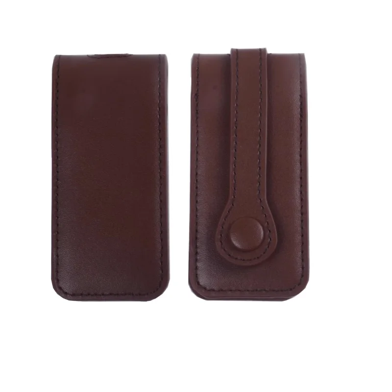 Premium Genuine Leather Car Key Case - Full Wrap Anti-Scratch Keychain Holder Car Accessory