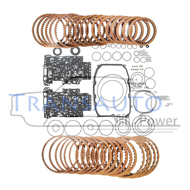 

TR80-SD 0C8 Automatic Transmission Clutch Overhaul Kit Friction Plates Gaskets For VW AUDI Gearbox TR80SD Seal Repair Kit Disc