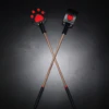 46CM Walnut Wood PU Leather Crop Flogger Racing Spanking Practice Horse Whip fo Horse Equestrian 1