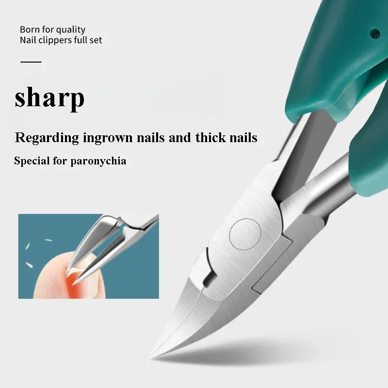 Nail Clippers Ingrown Toenail Podiatry Correction Nippers Cuticle Cutters Paronychia Pedicure Manicure Hand Foot Care Tool