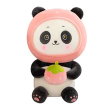 

Panda Shaped Plush Adornment Adorable Plush Doll Decorative Doll Adornment