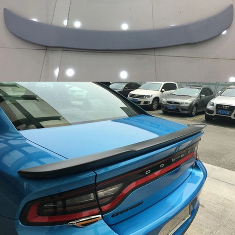 

Для 2014-2017 Dodge Charger Высокое качество Abs спойлер из материала цвет заднего крыла автомобиля оригинальный стиль спойлеры